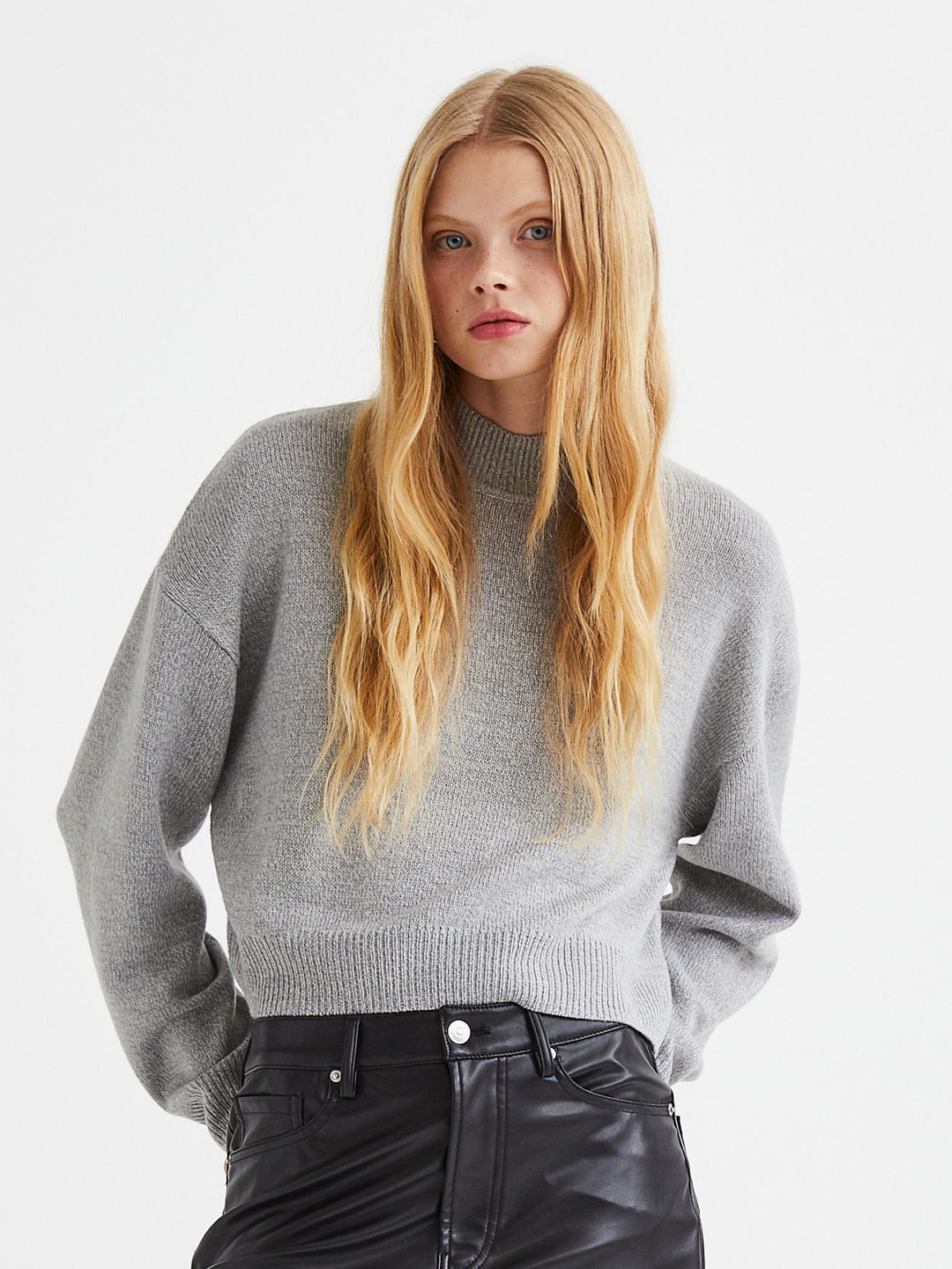 

H&M Women Jumper, Grey