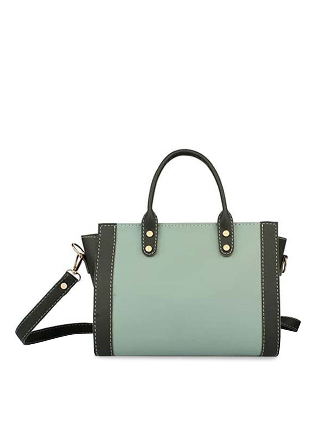 

Style Shoes Women Sea Green Structured Handheld Bag