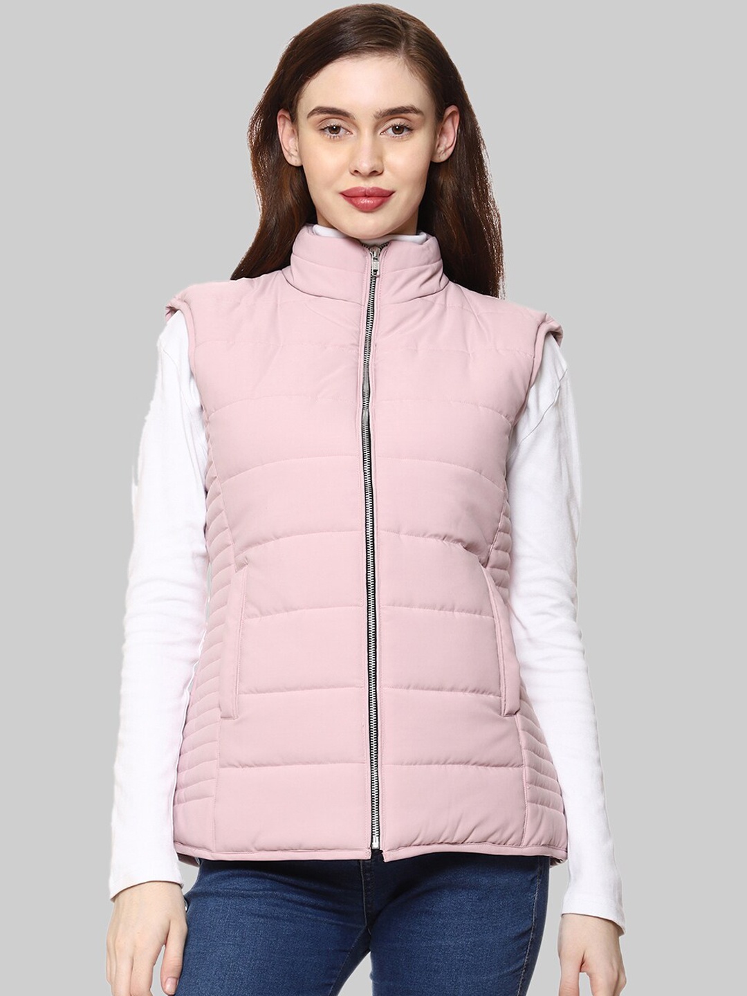 

CL SPORT Women Pink Insulator Puffer Jacket