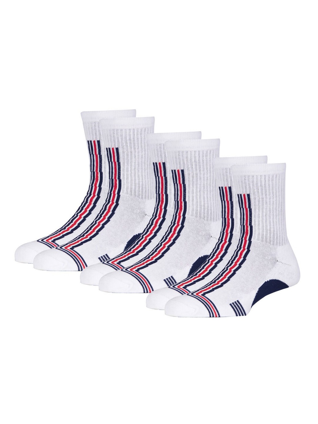 

RC. ROYAL CLASS Men Pack Of 3 Solid Calf-Length Socks, White