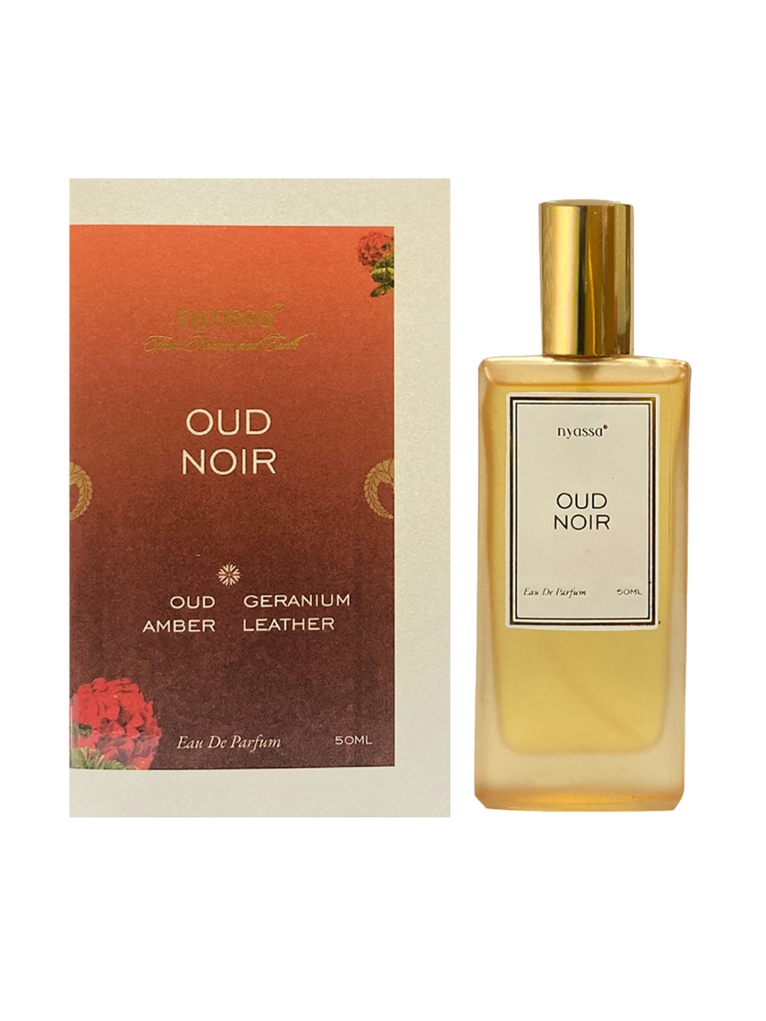 

Nyassa Oud Noir Long-Lasting Eau De Parfum - 50ml, Maroon