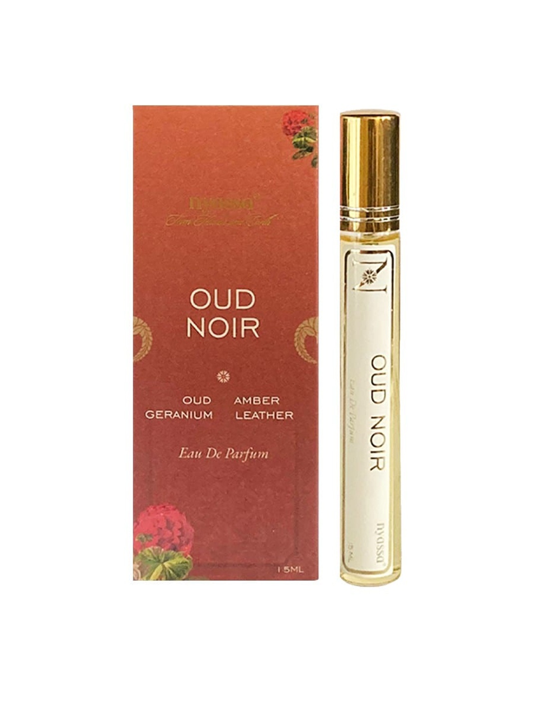 

Nyassa Oud Noir Long-Lasting Eau De Parfum - 15ml, Maroon