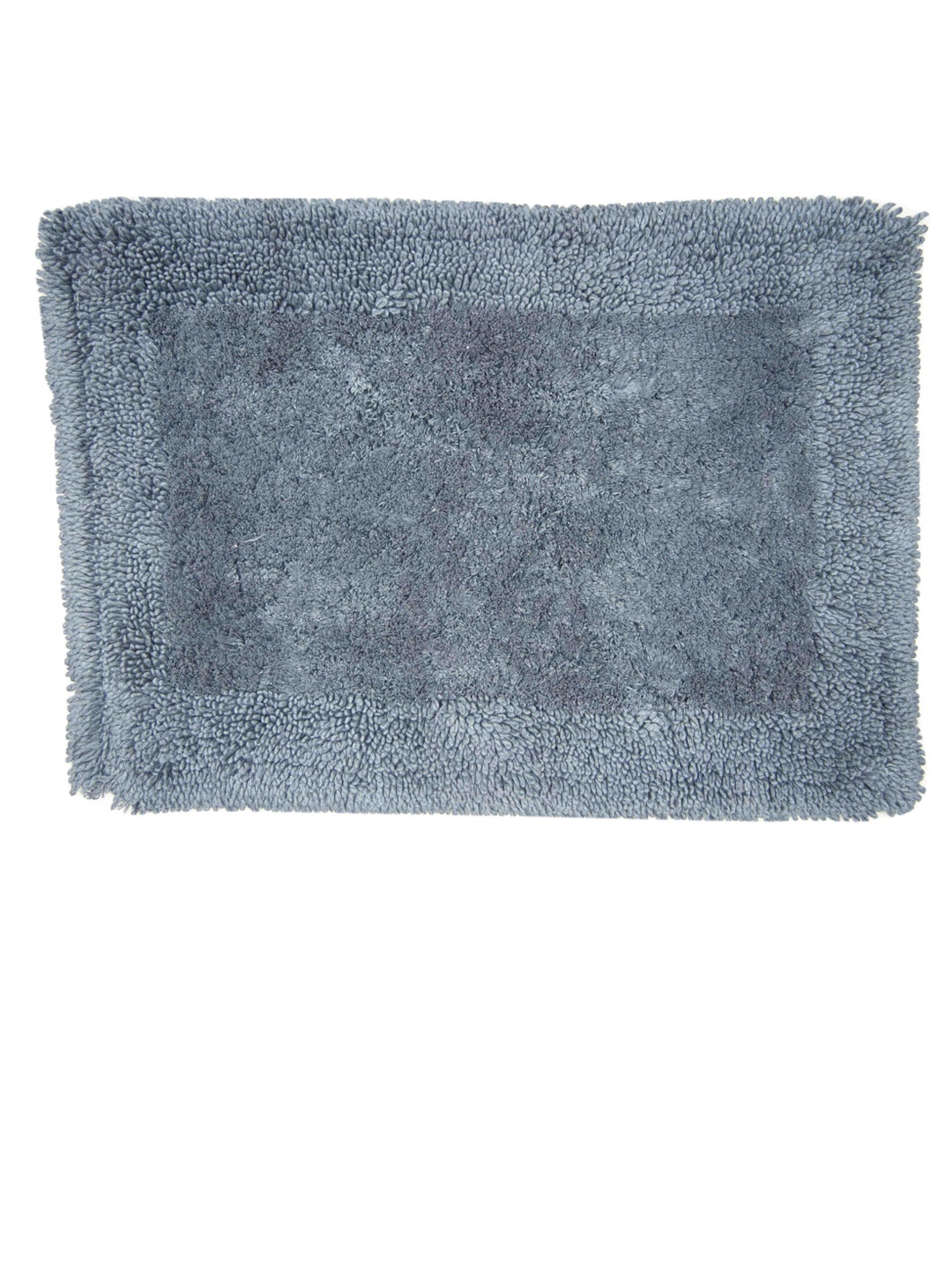 

Ariana Solid 2000 GSM Anti-Skid Pure Cotton Bath Mat, Grey