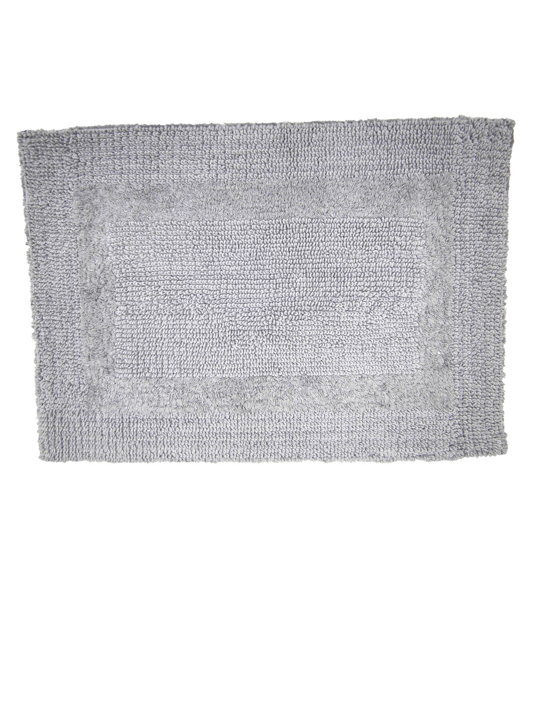 

Ariana Grey Solid 2000 GSM Anti-Skid Cotton Bath Mat