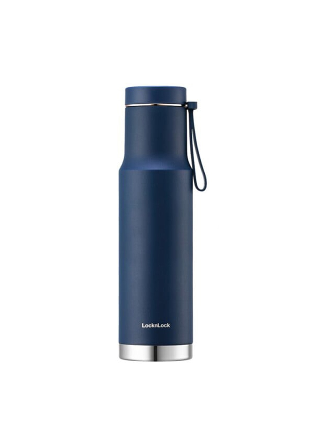 

Lock & Lock Navy Blue Double Wall Insulated Stainless Steel Water Bottle 620 ml