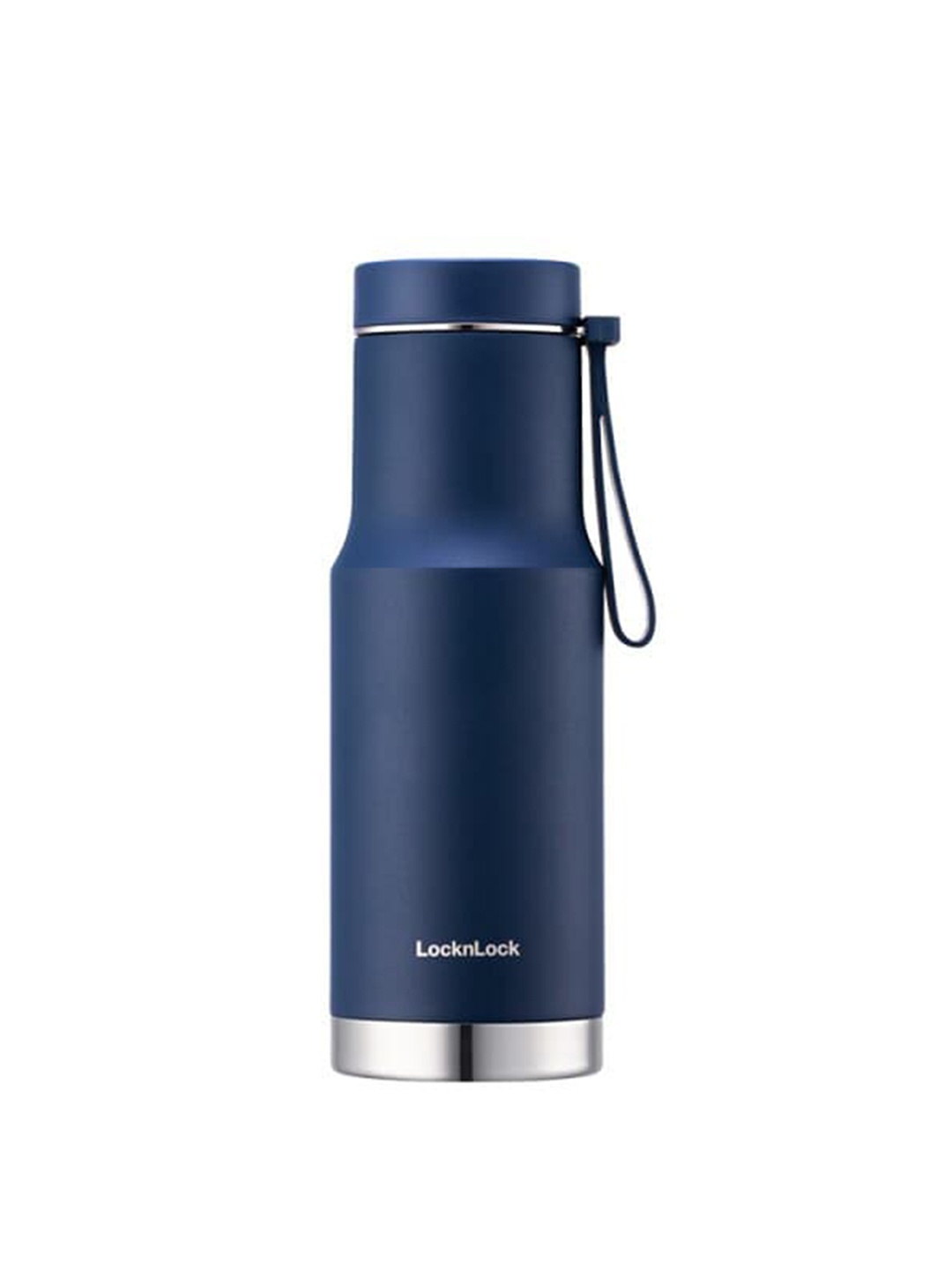 

Lock & Lock Navy Blue Stainless Steel Water Bottle 470 ml