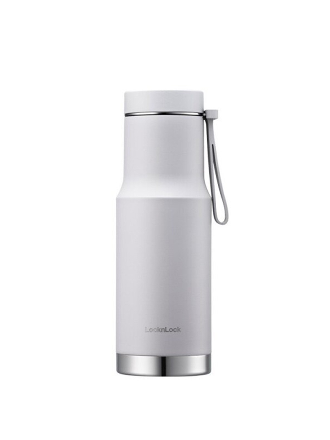 

Lock & Lock Off White Double Wall Insulated Stainless Steel Water Bottle 470 ml