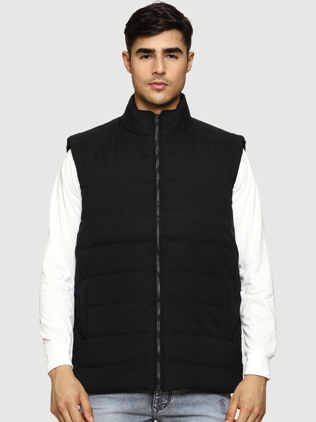 

CL SPORT Men Black Insulator Puffer Jacket