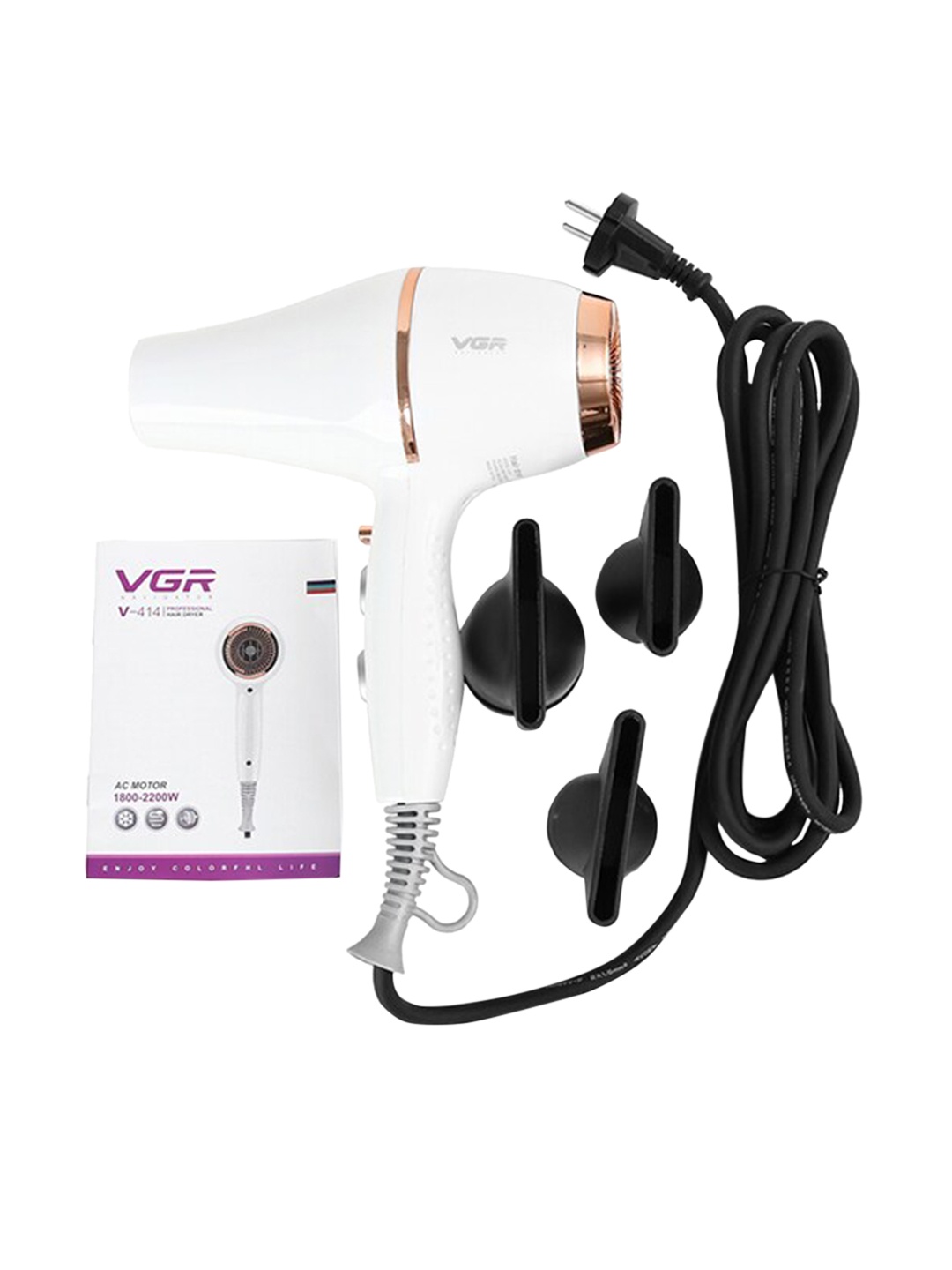 

VGR V-414 Professional Hair Dryer, White