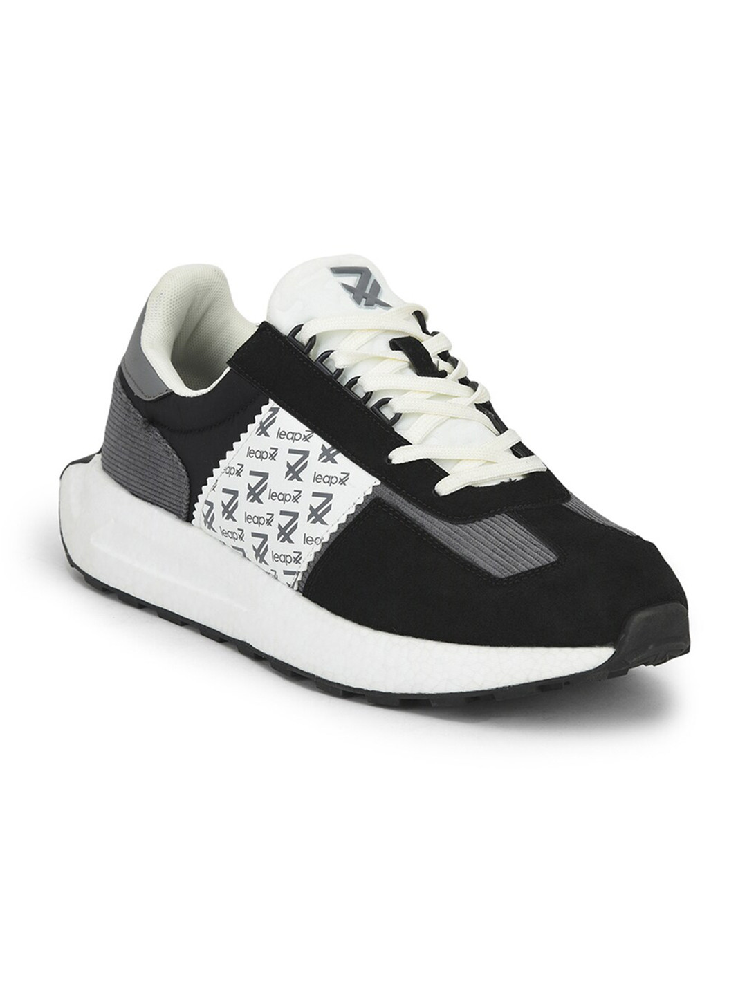 

Liberty Men Black Mesh Walking Non-Marking Shoes