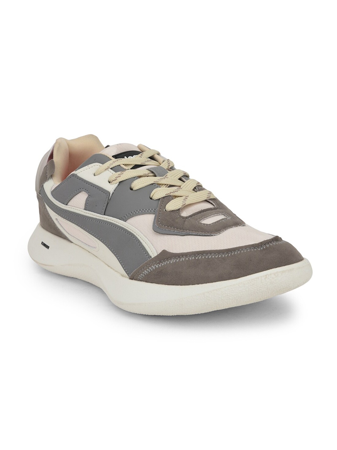 

Liberty Men Cream-Coloured Walking Non-Marking Shoes