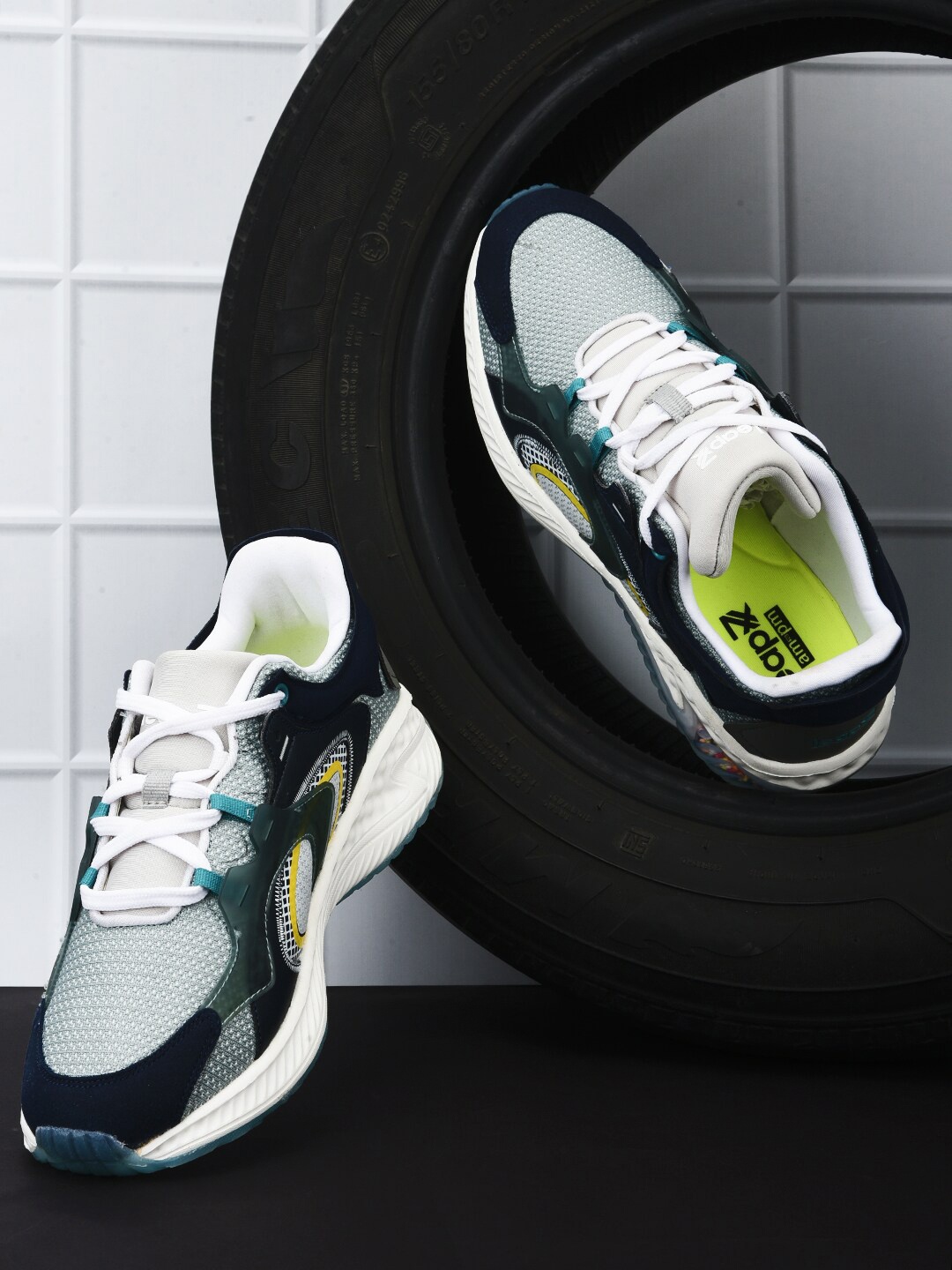 

Liberty Men White Mesh Walking Marking Shoes