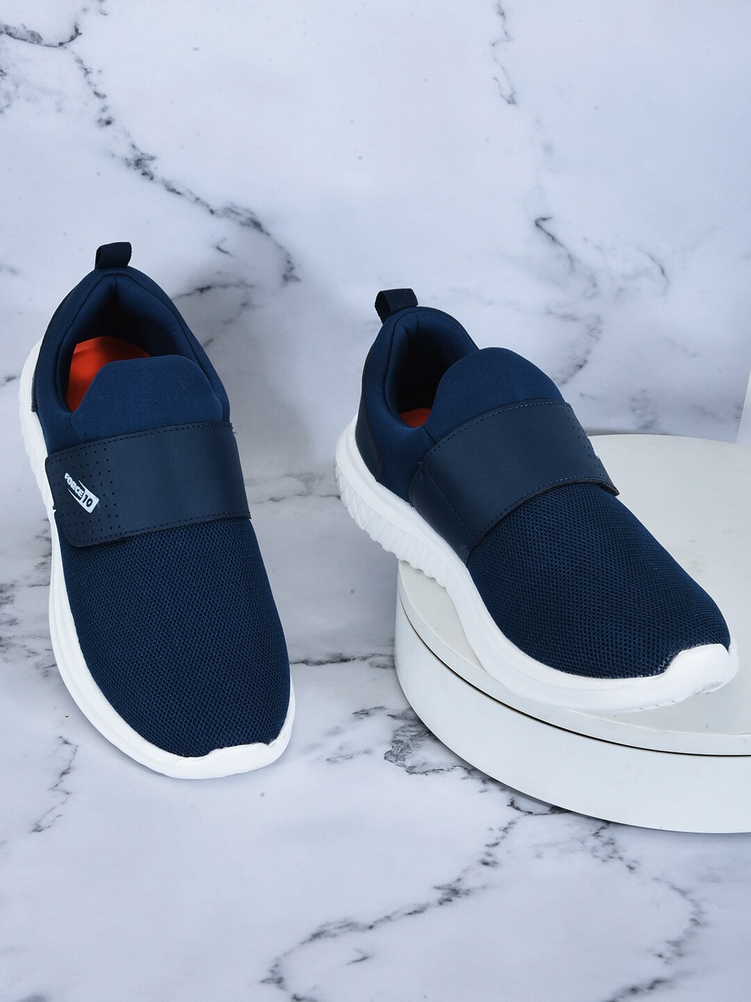 

Liberty Men Blue Walking Non-Marking Shoes