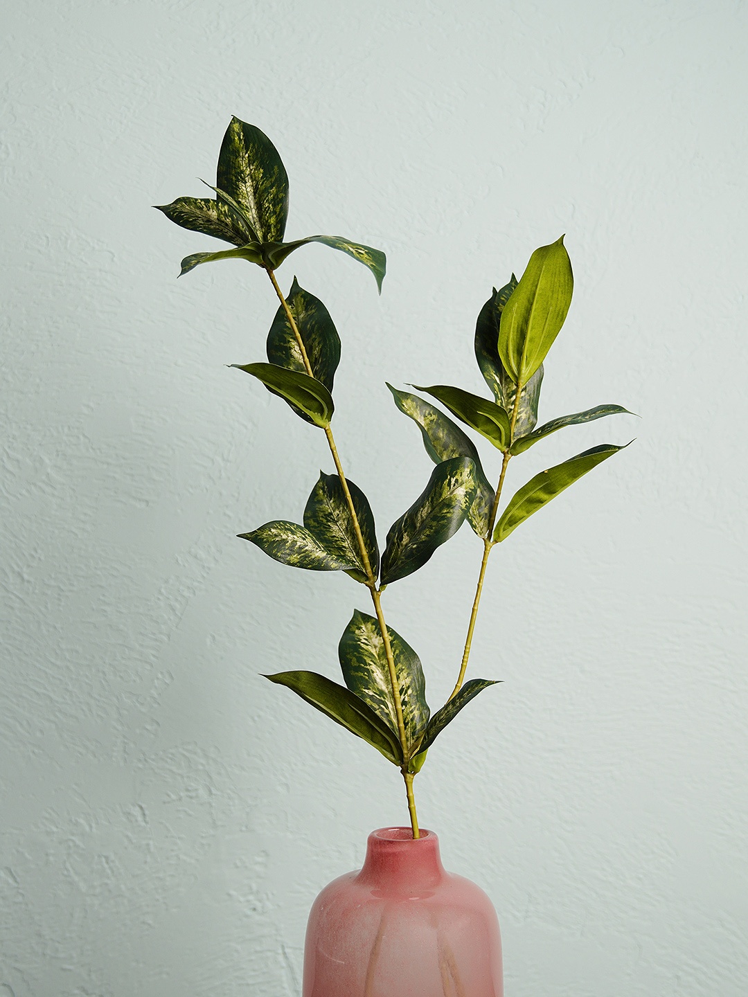 

Pure Home and Living Green Solid Dracaena Leaf Artificial Plant