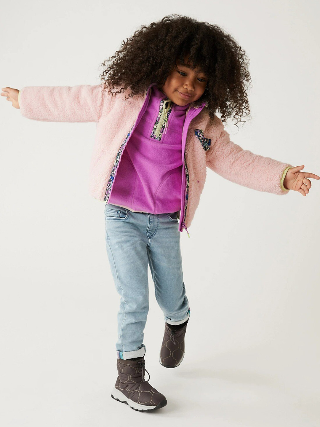 

Marks & Spencer Girls Pink Lightweight Tailored Jacket