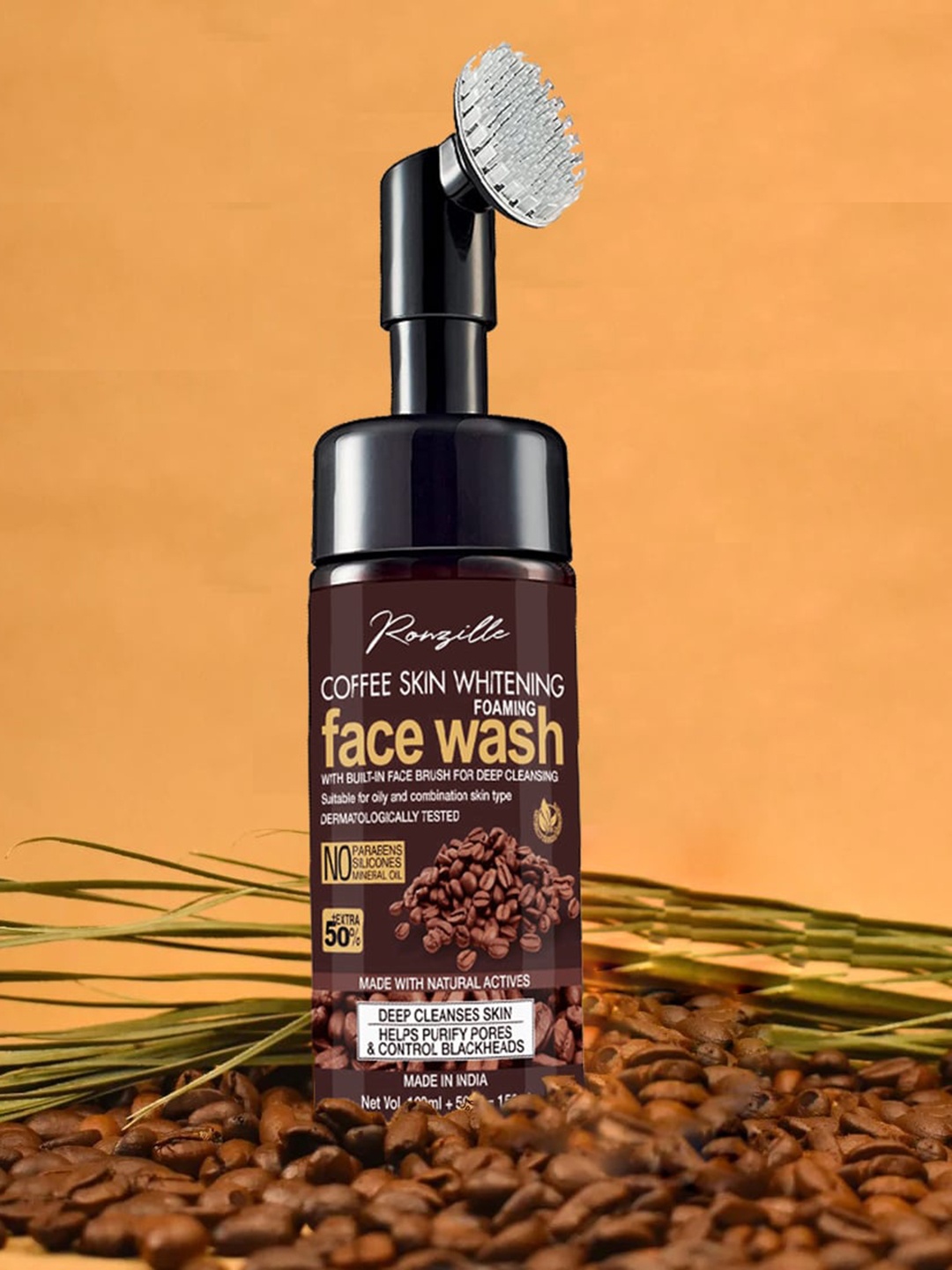 

Ronzille Coffee Brown Detoxifying & Deep Cleansing Face Wash