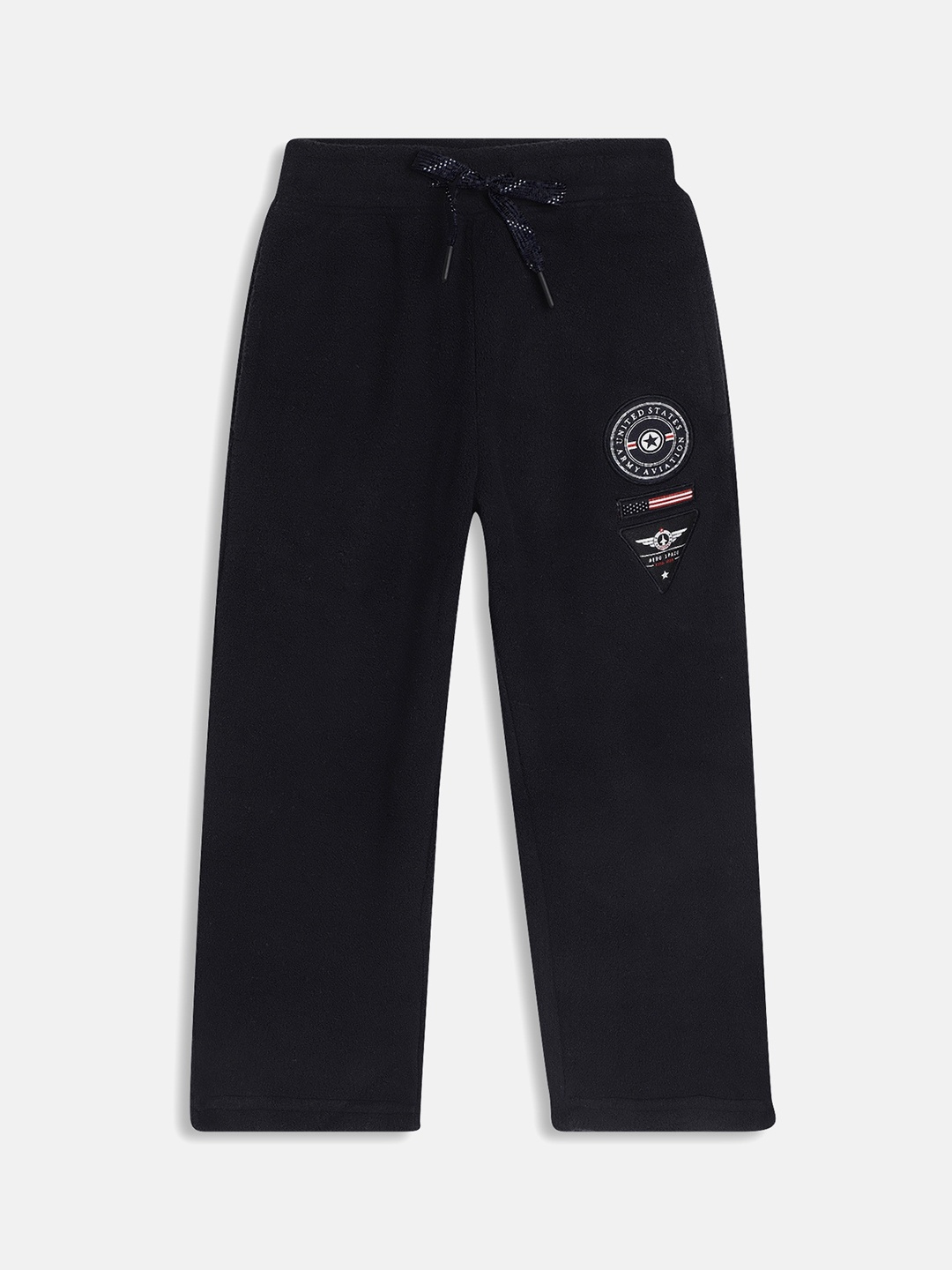 

Octave Boys Navy Blue Solid Cotton Track Pants