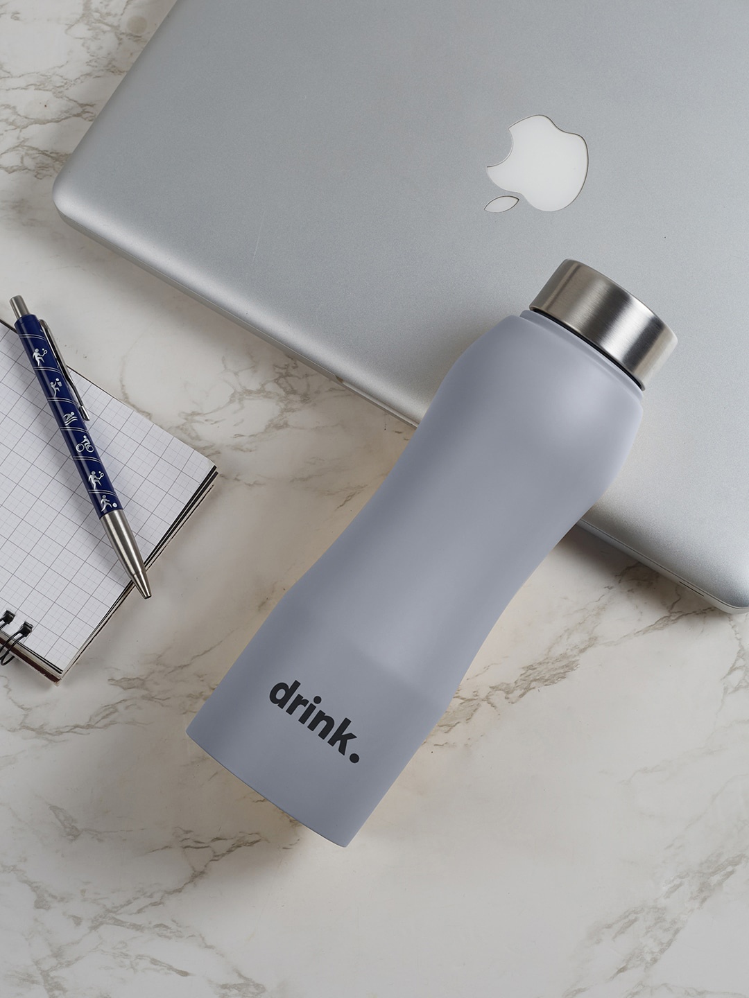 

HomeTown Fiesta Grey Stainless Steel Hydro Water Bottle 750 ml