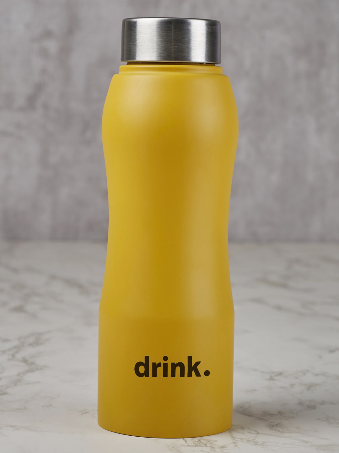 

HomeTown Fiesta Mustard-Yellow Stainless Steel Hydro Bottle 750 ml