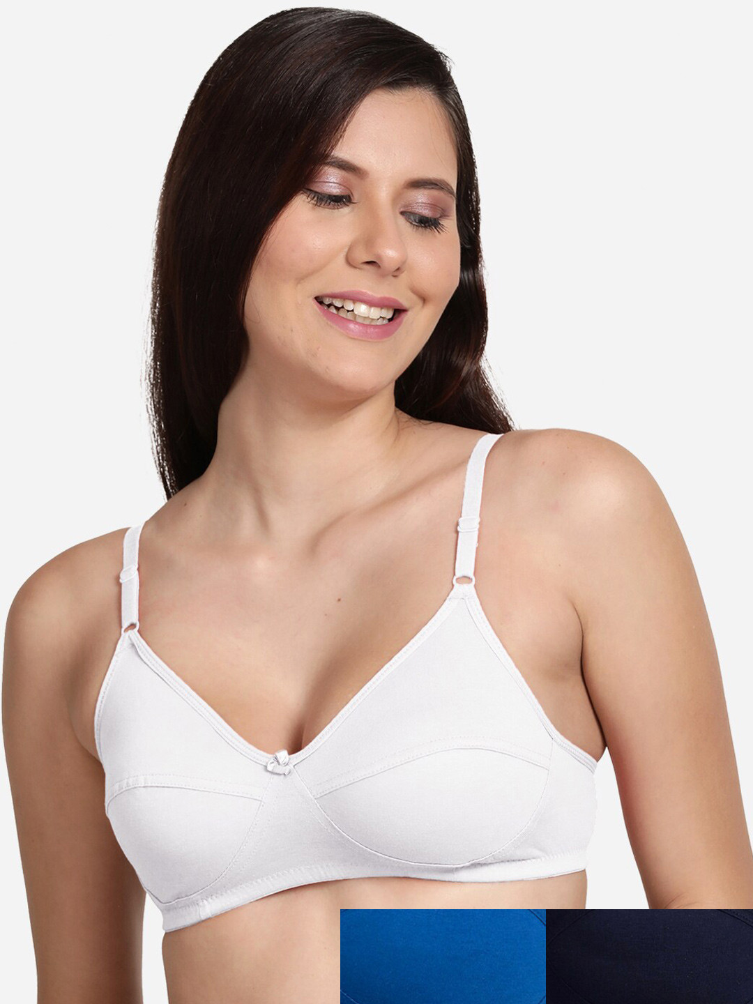 

shyaway Pack Of 3 Non Padded & Non-Wired T-shirt Bra, White
