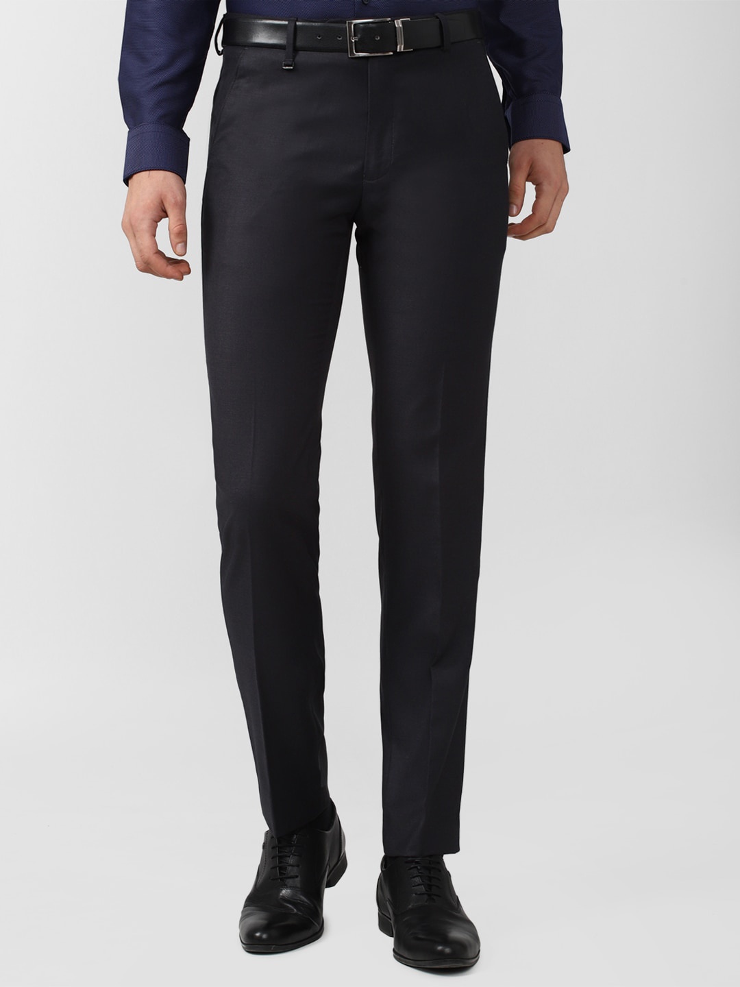 

Van Heusen Men Black Slim Fit vTrouser