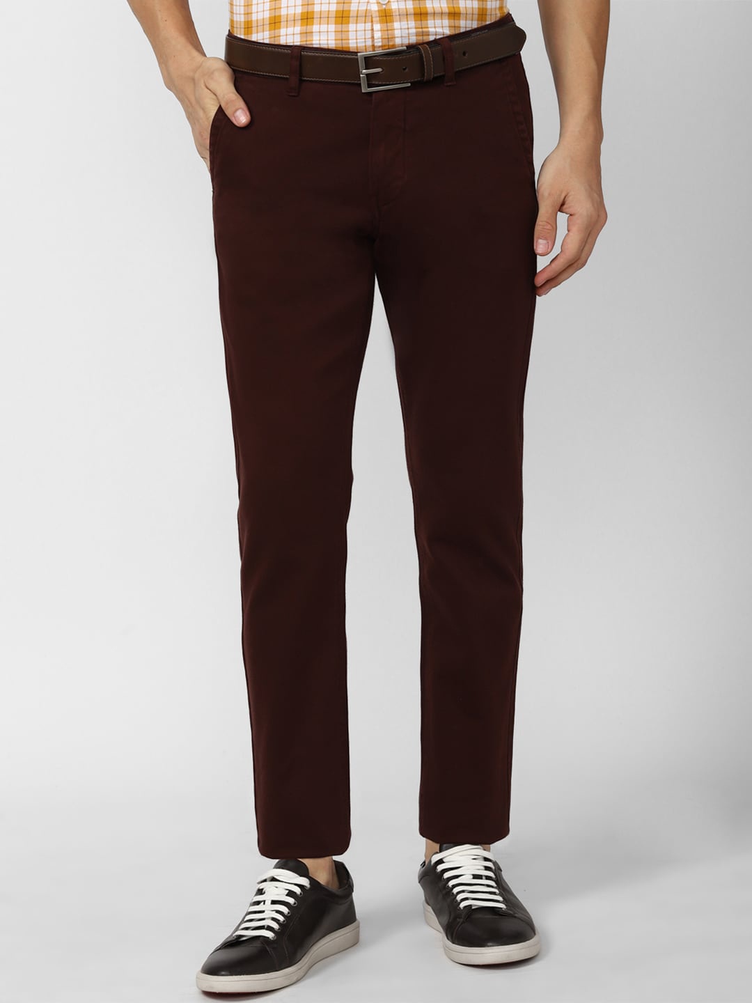 

Van Heusen Sport Men Maroon Slim Fit Trouser