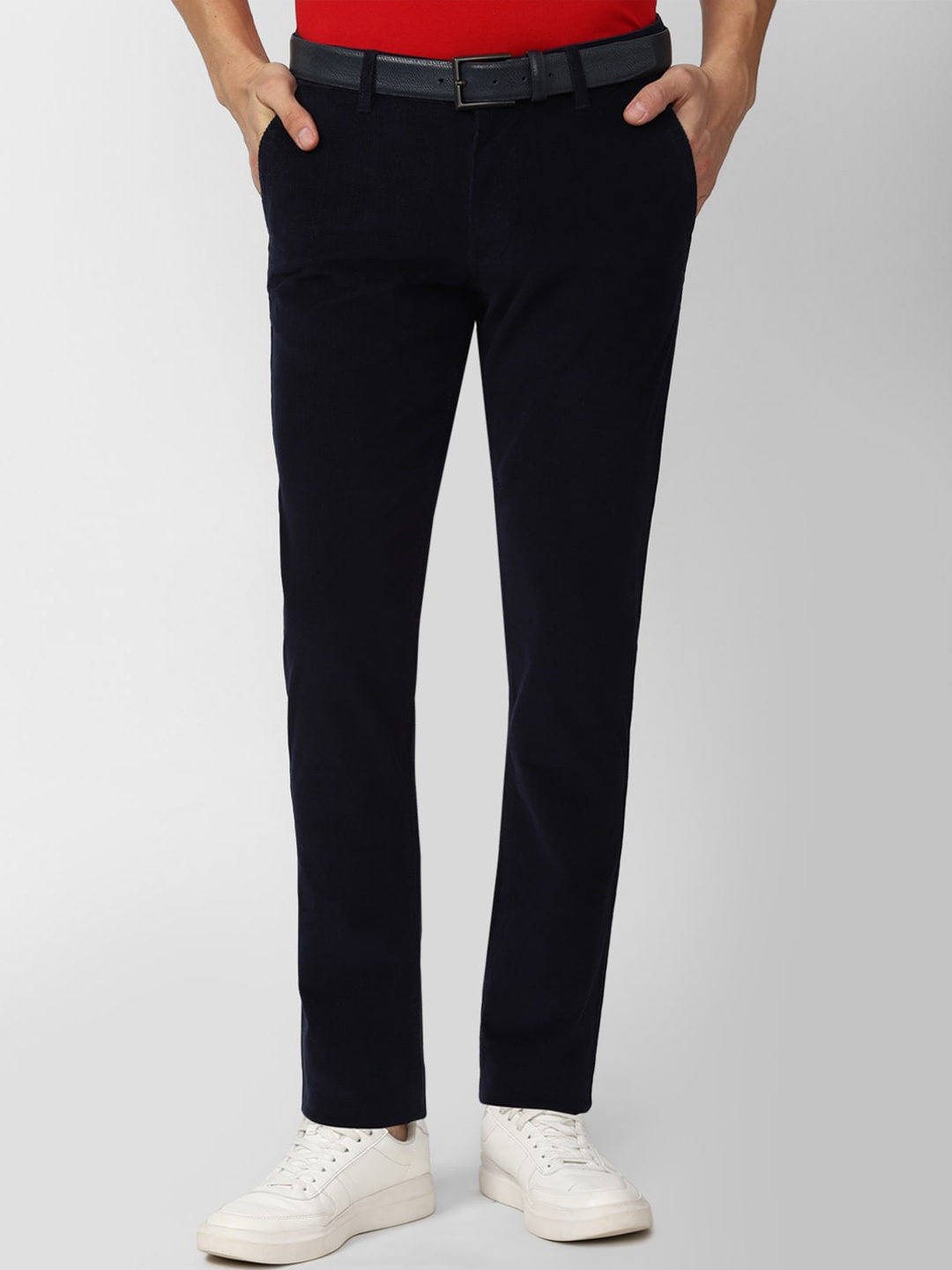 

Van Heusen Sport Men Navy Blue Slim Fit Trouser