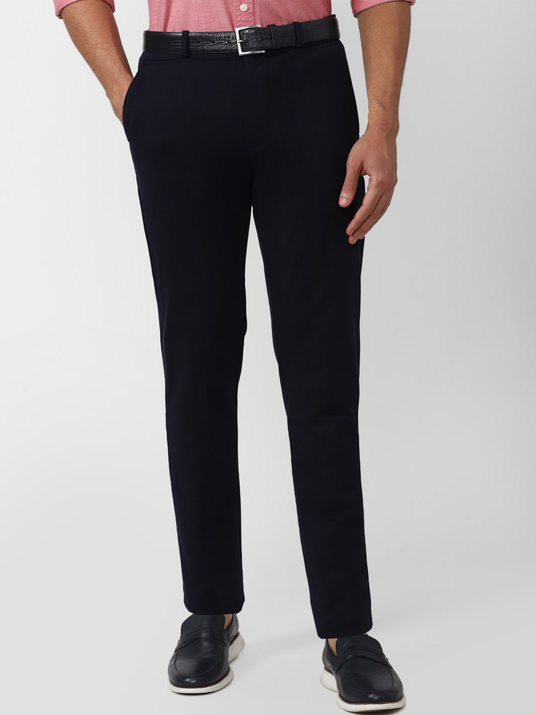 

Van Heusen Sport Men Navy Blue Slim Fit Trouser