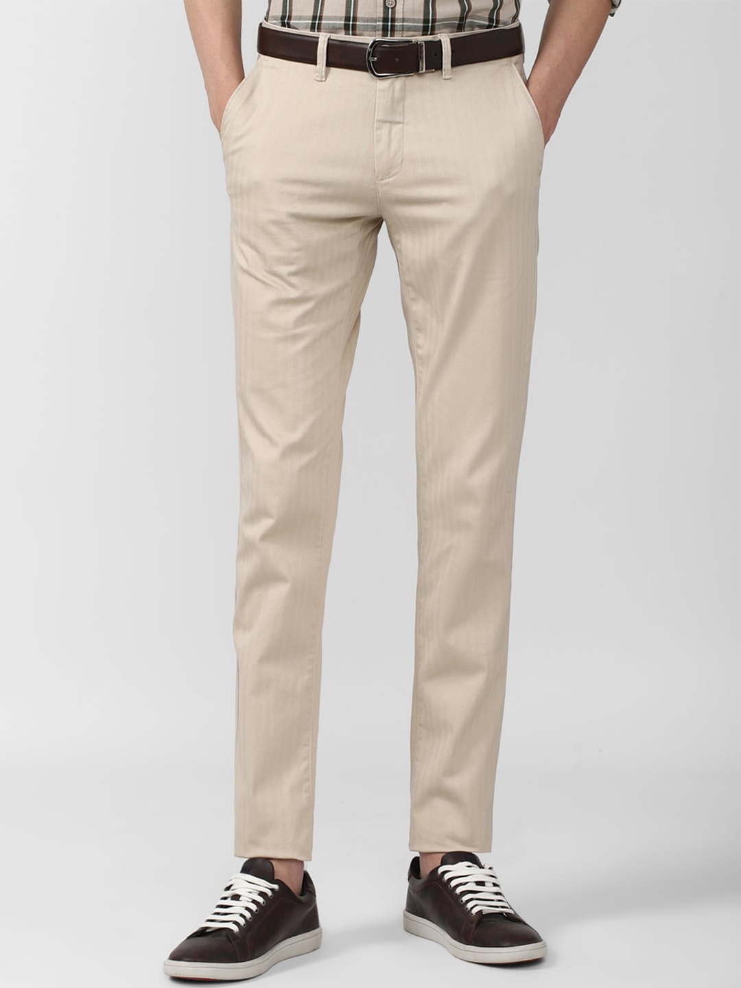 

Van Heusen Sport Men Beige Slim Fit Trouser
