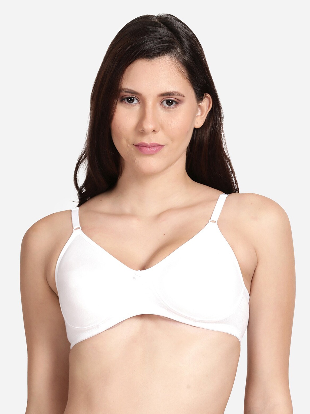 

shyaway White Lightly Padded & Non Wired Solid Bra