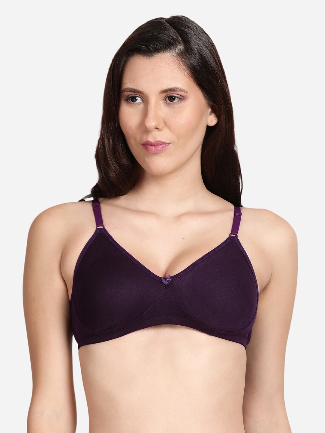 

shyaway Women Purple Cotton Bra
