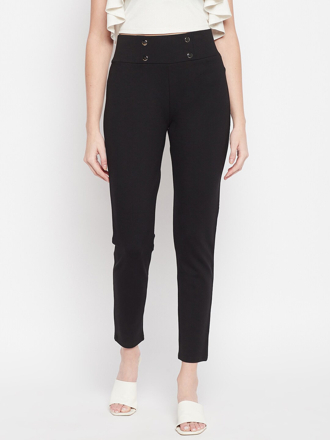 

Crozo By Cantabil Women Black Denim