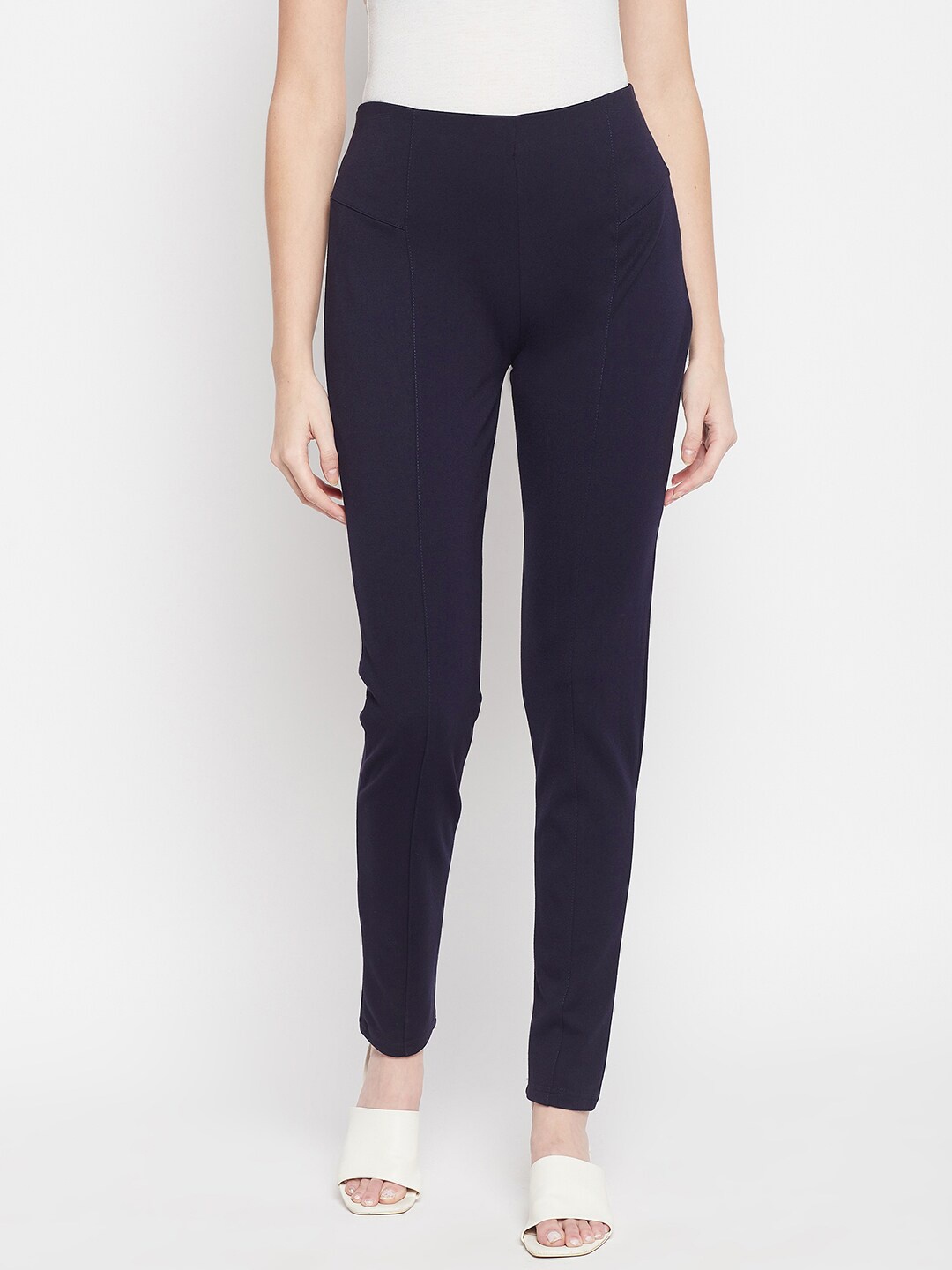 

Crozo By Cantabil Women Navy Blue Denim