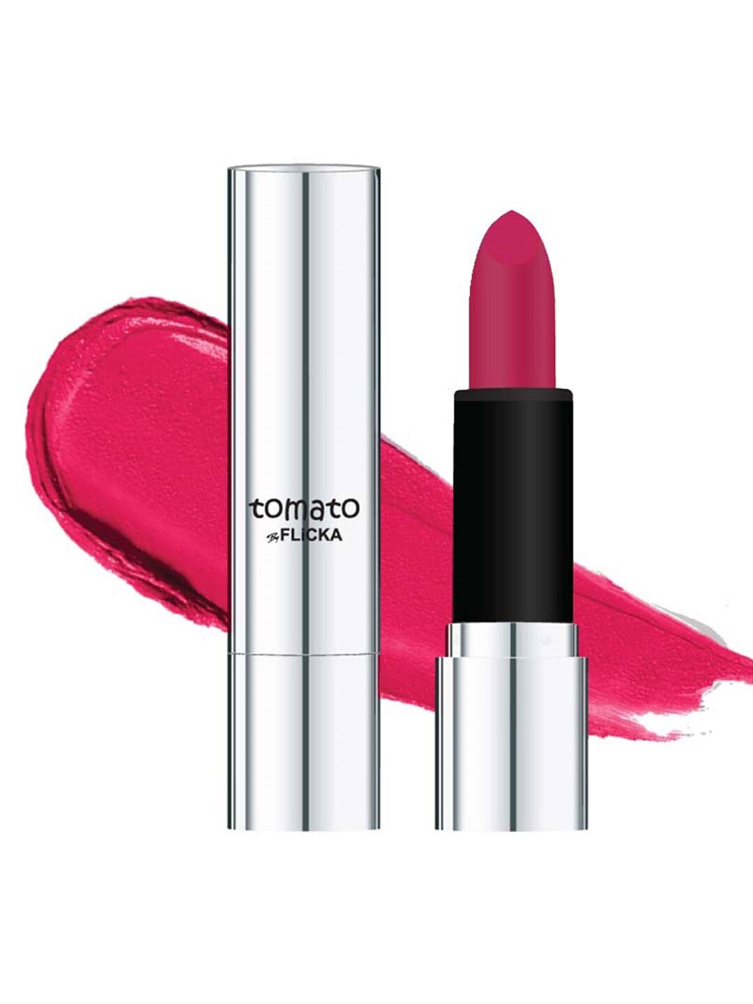 

FLiCKA Tomato Long Lasting Matte Finish Lipstick 4.5g - Shade 19, Pink