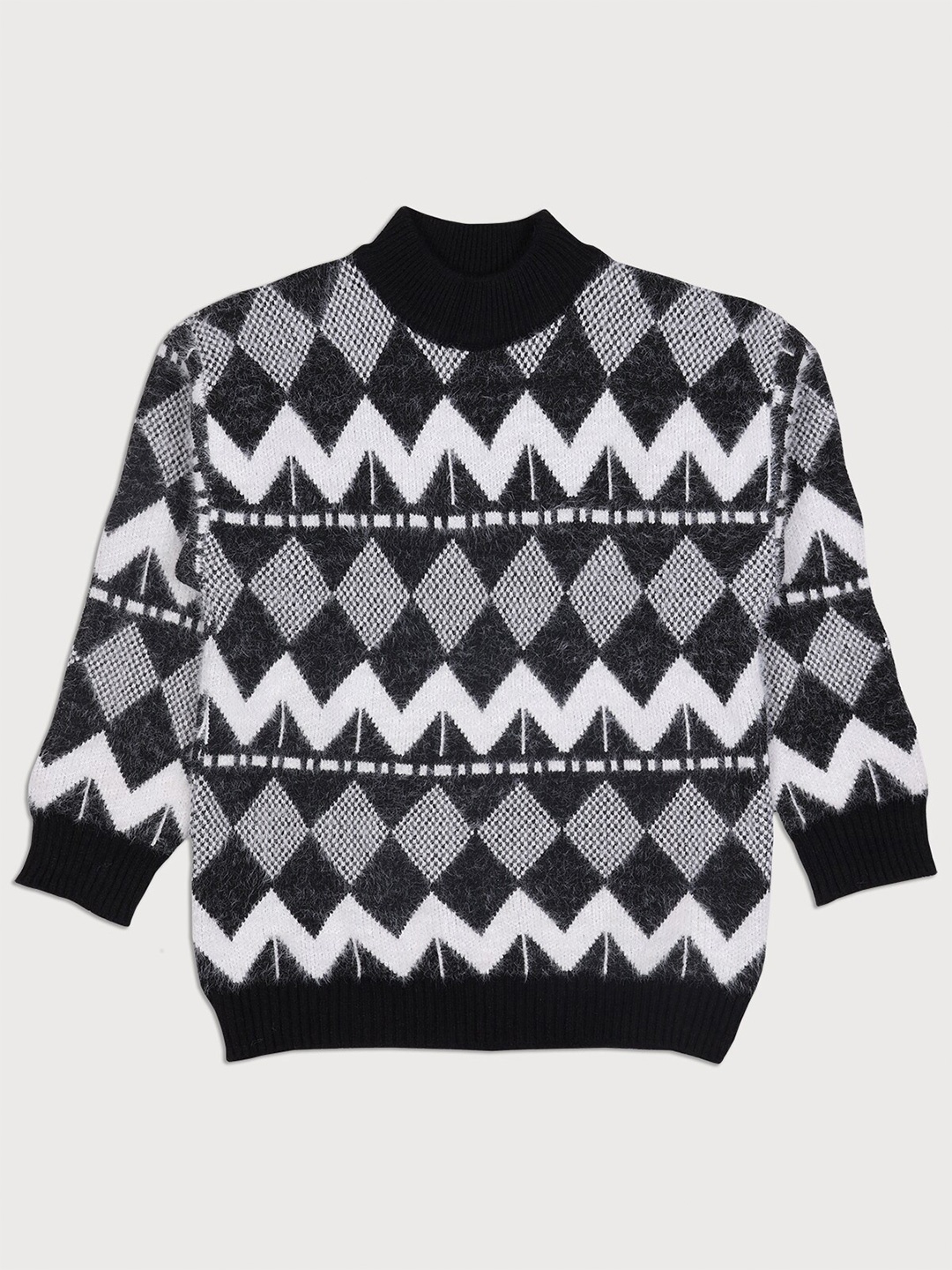 

Albion Boys Black Printed Sweatshirt