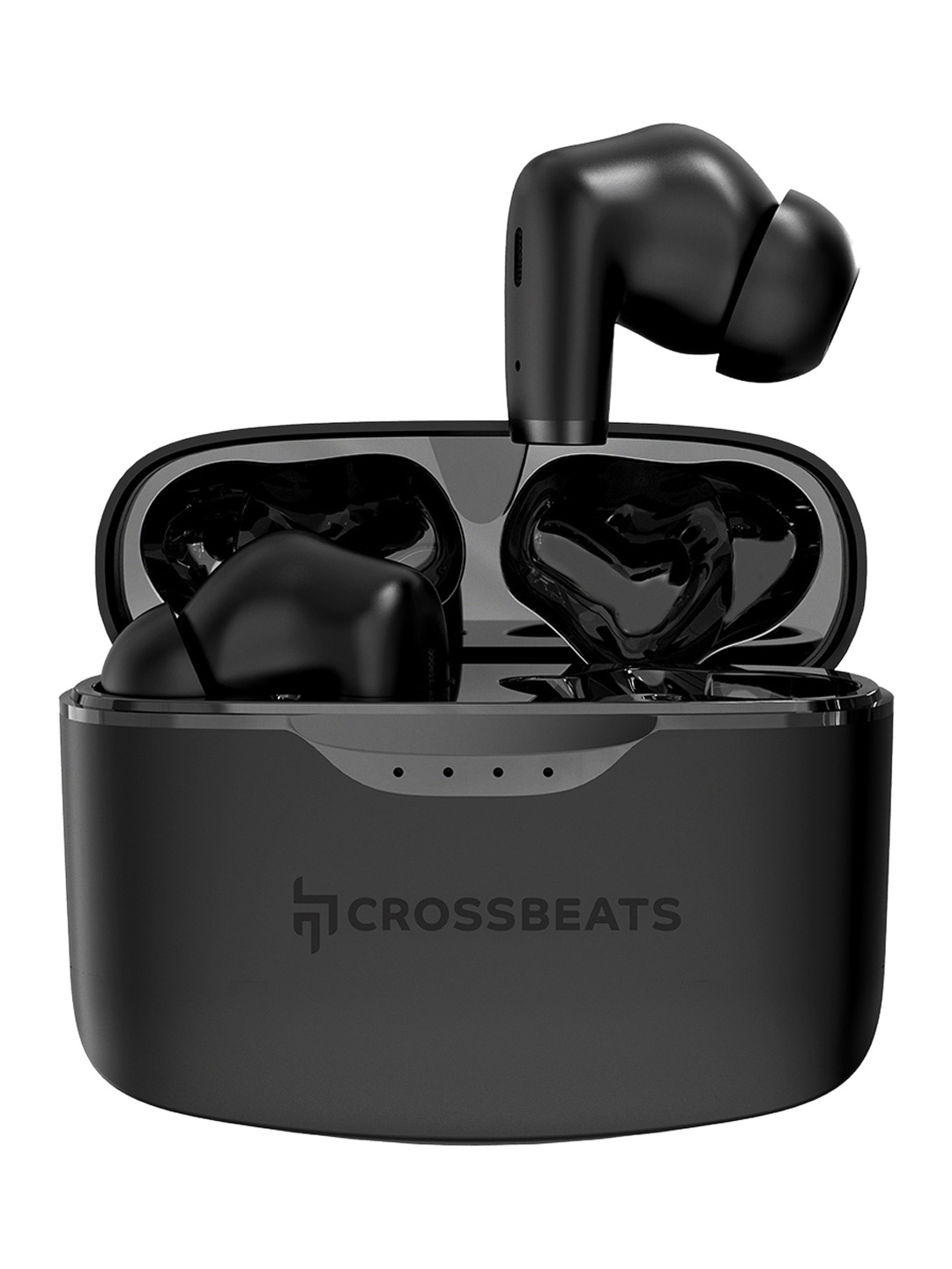 

CrossBeats Black 60hours Playtime 13mm Driver4 Enc Mics Bluetooth Opera Earbuds