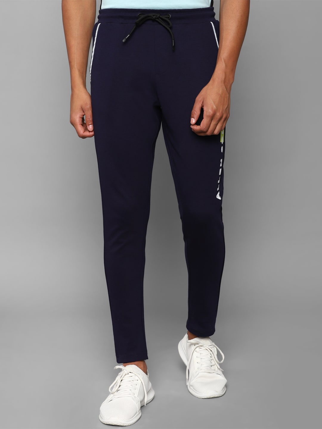 

Allen Solly Tribe Men Navy Blue Printed Track Pants