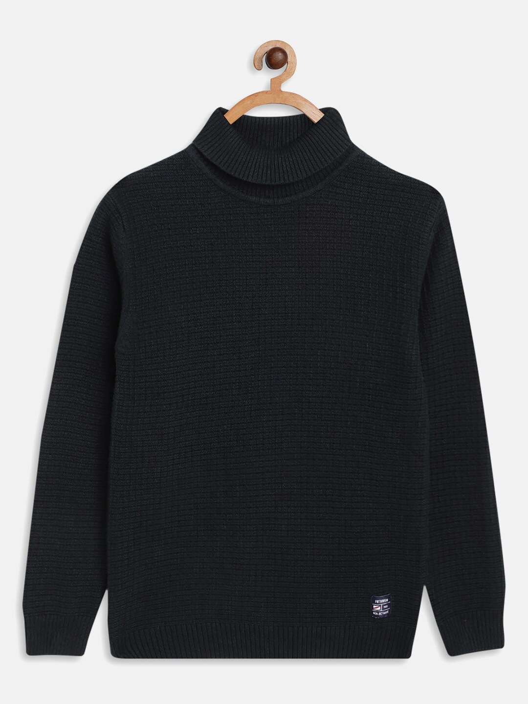 

Octave Boys Green Solid Pullover