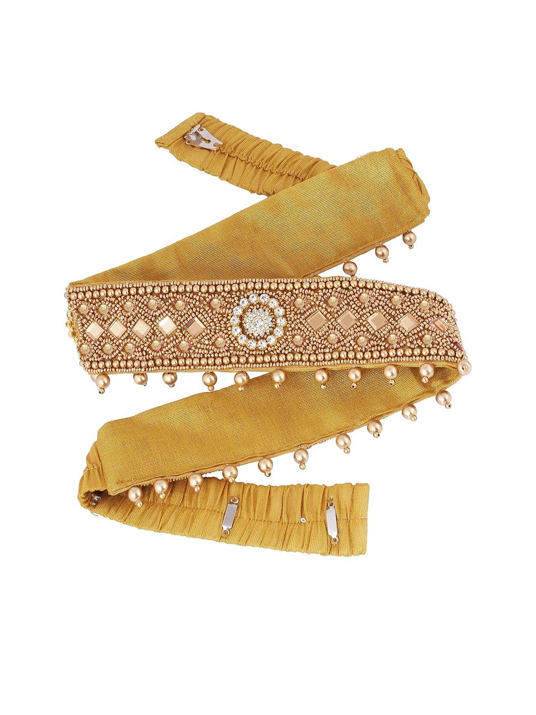 

VAMA Women Gold-Toned Embellished Belt