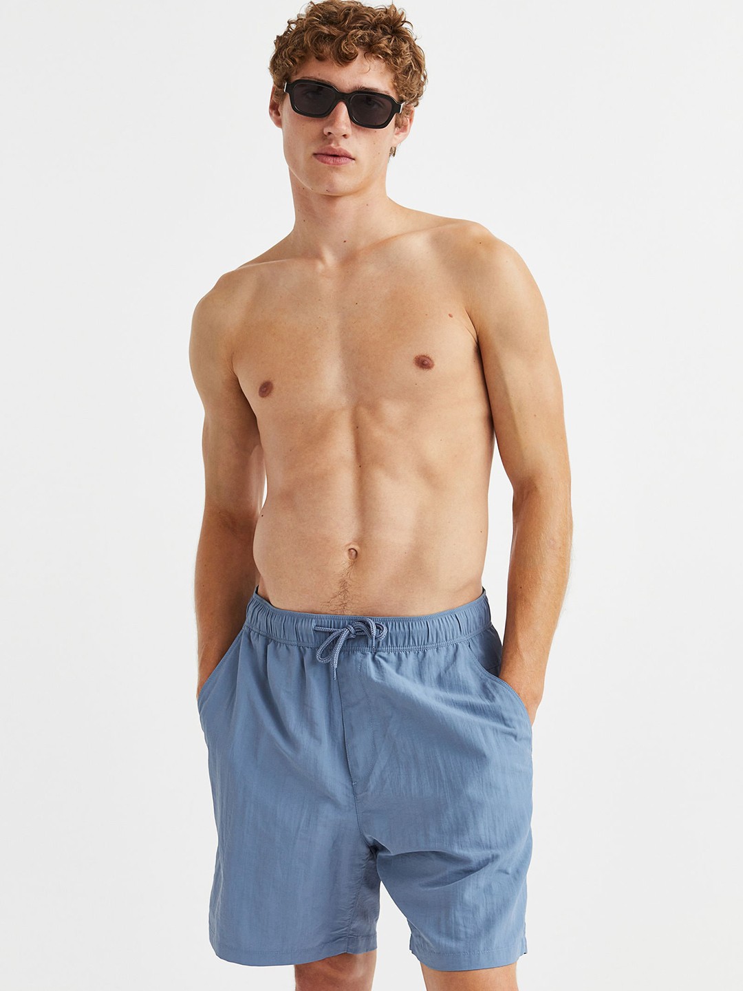 

H&M Men Blue Shorts