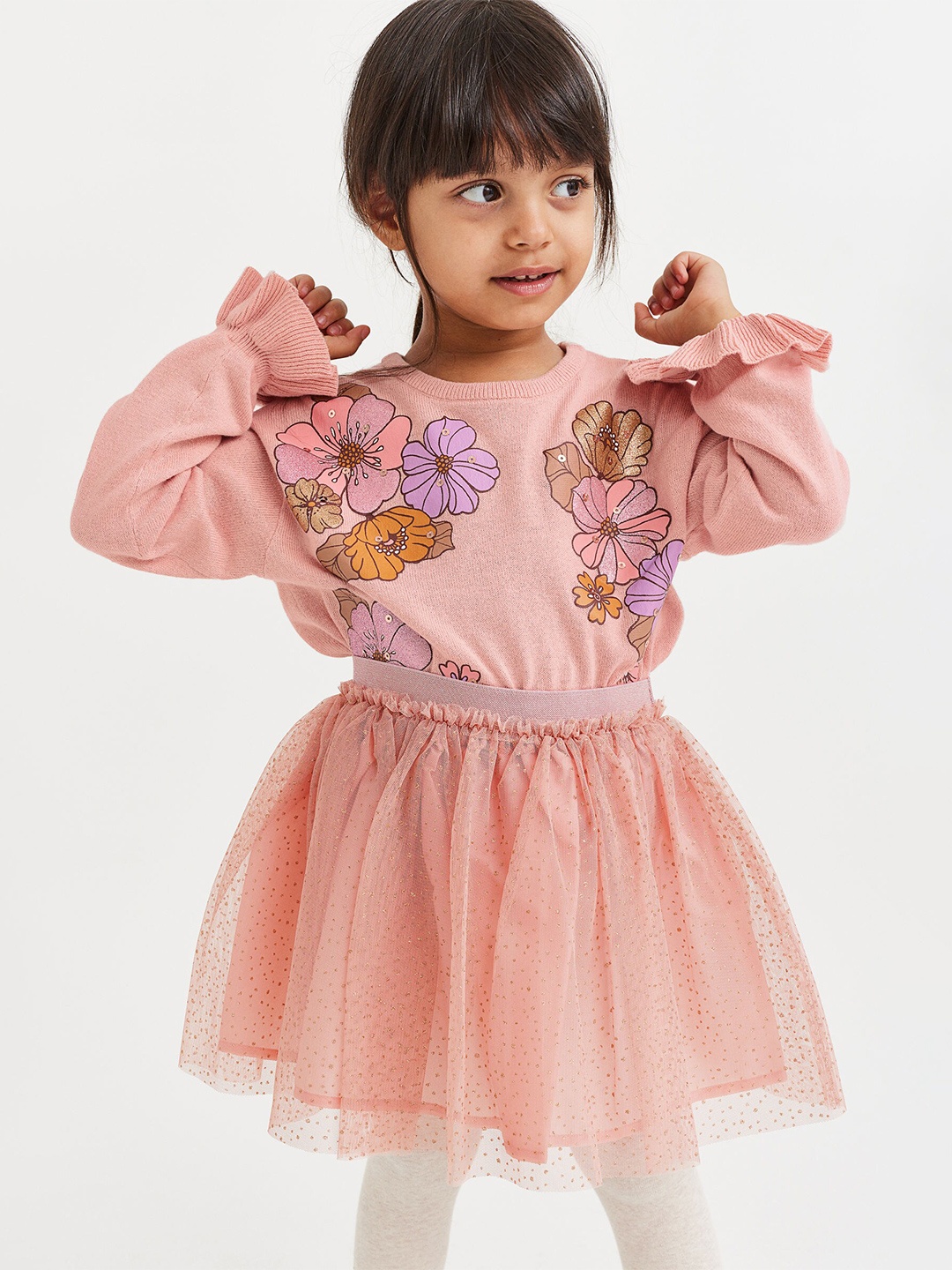 

H&M Girls Printed Clothing Set, Multi