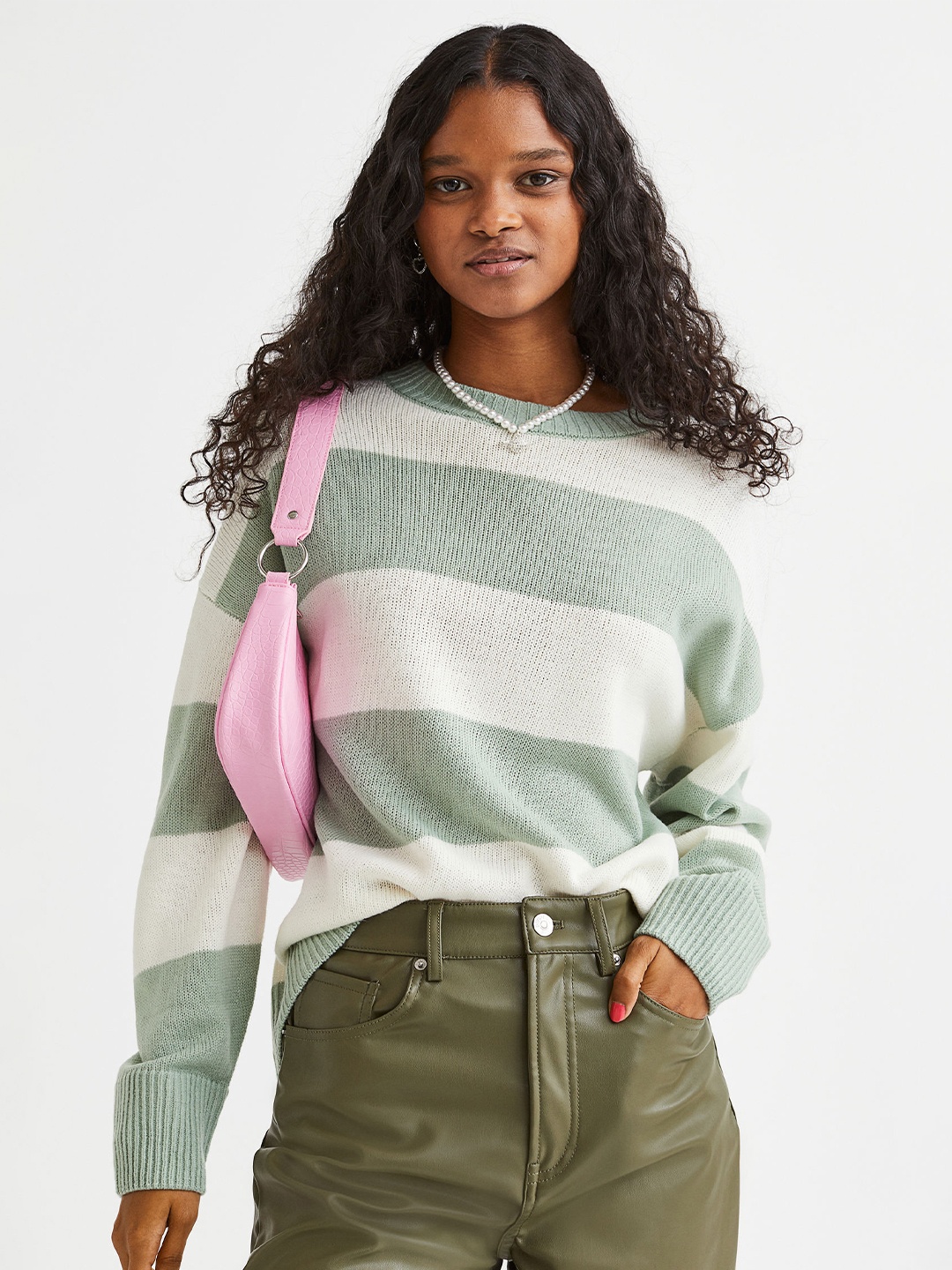 

H&M Women Jumper, Green