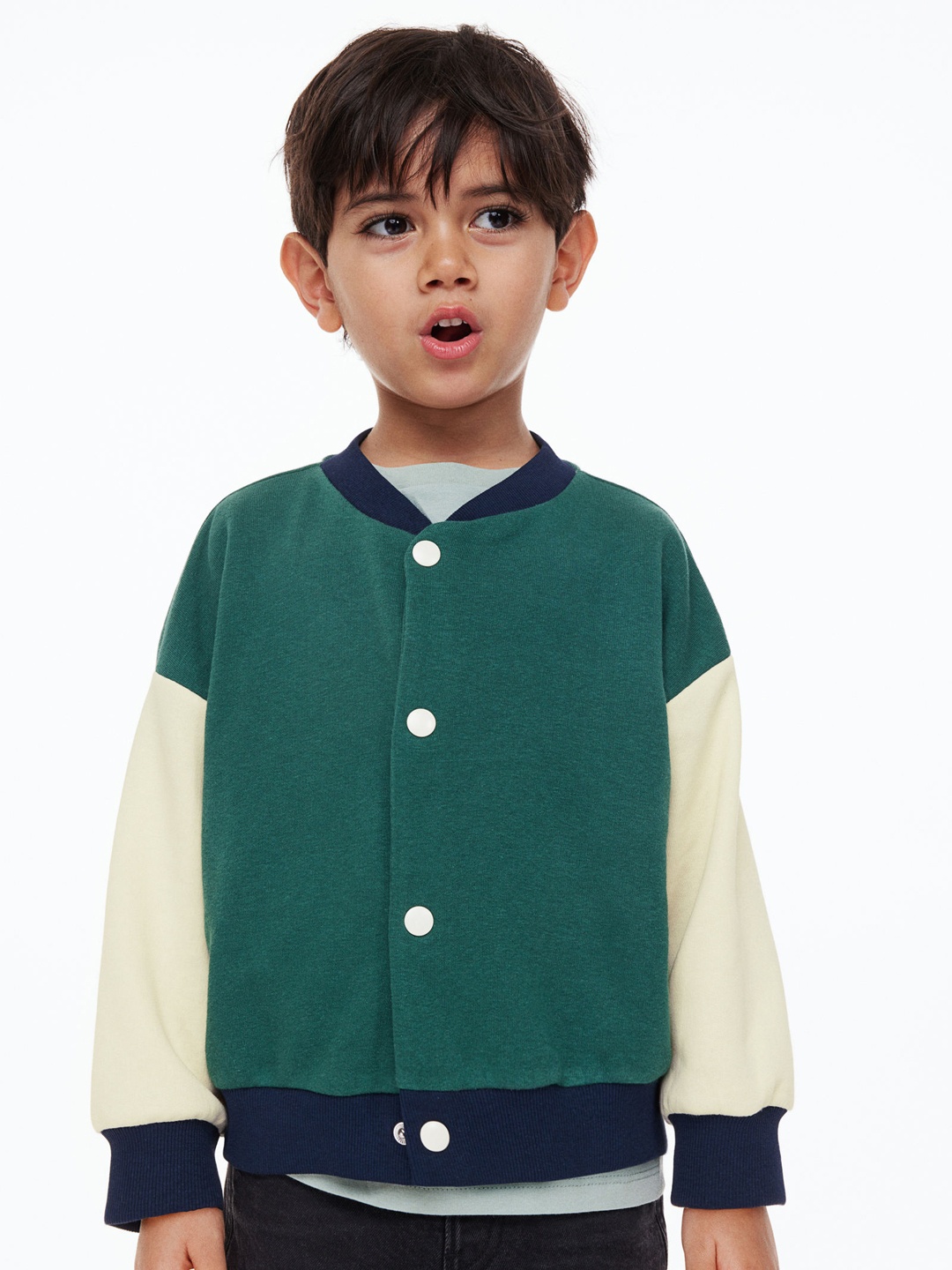 

H&M Boys Baseball jacket, Green
