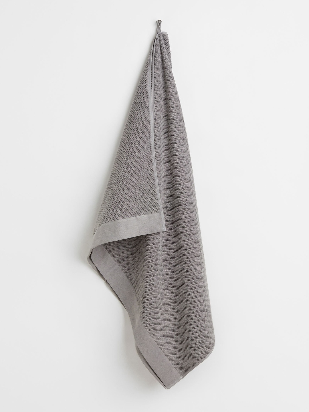 

H&M 553 GSM Cotton Terry Bath Sheet, Grey