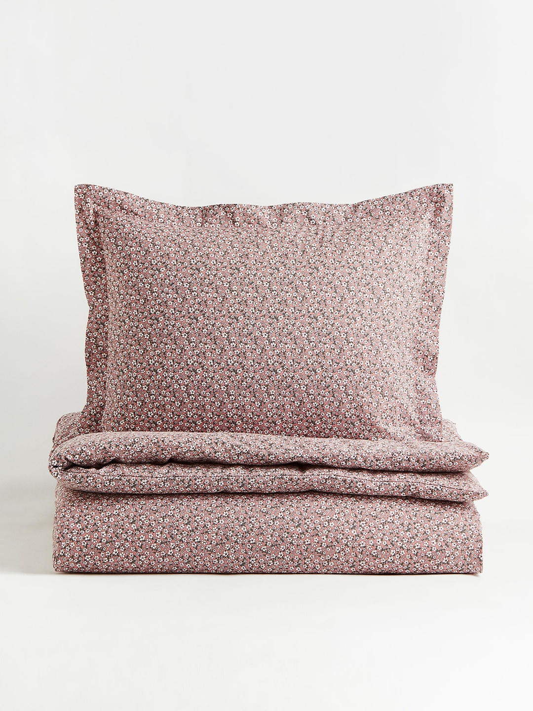 

H&M Girls Pink Patterned Single Duvet Cover Set