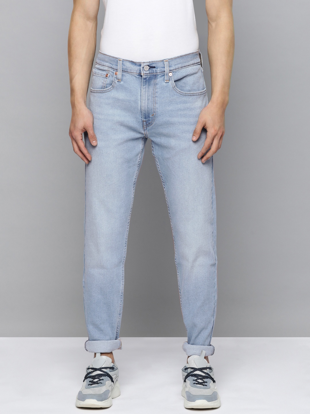

Levis Men 512 Slim Fit Light Fade Stretchable Jeans, Blue