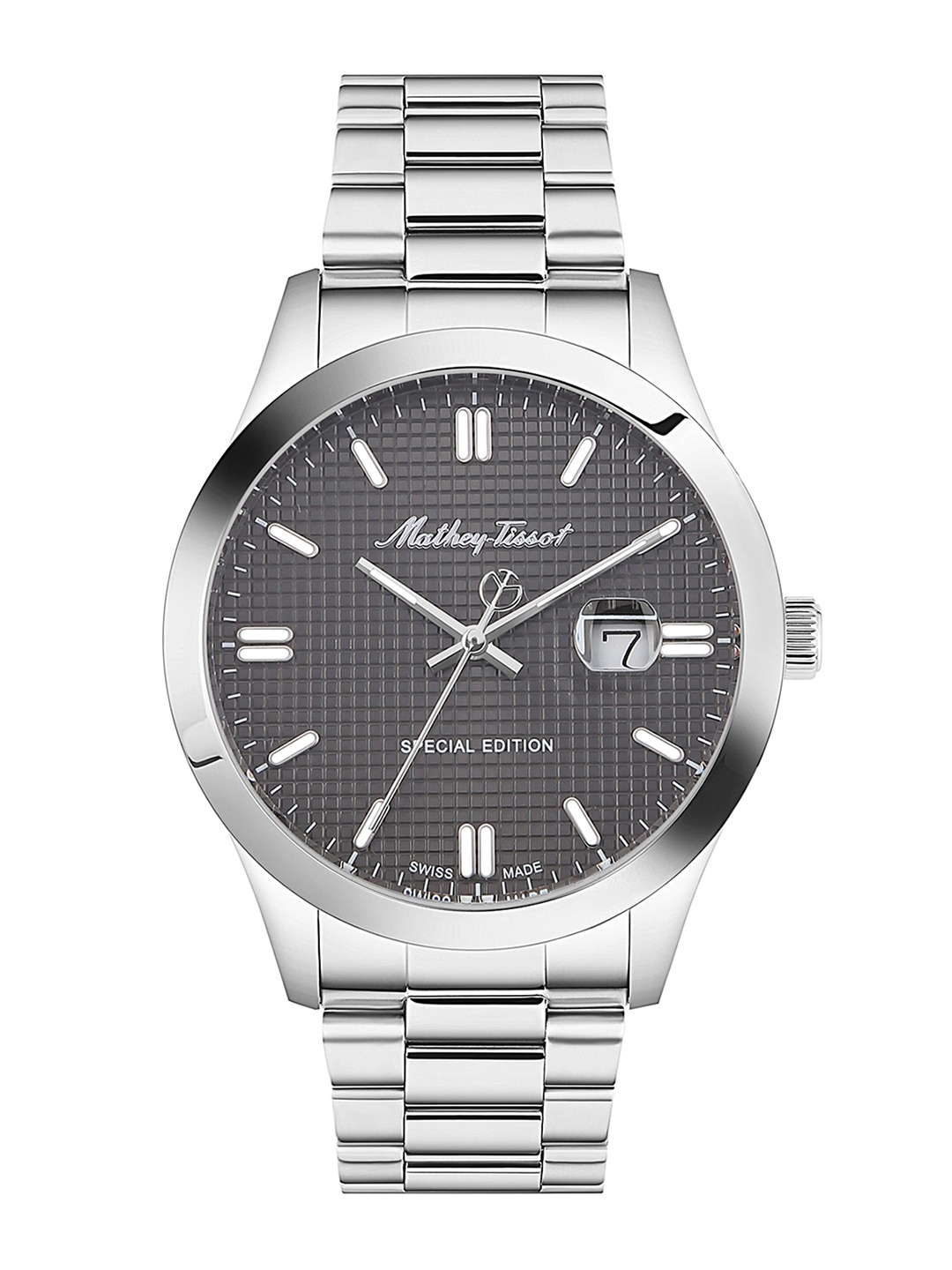 

Mathey-Tissot Swiss Made Men Grey Dial Analogue Watch H452AS-Grey