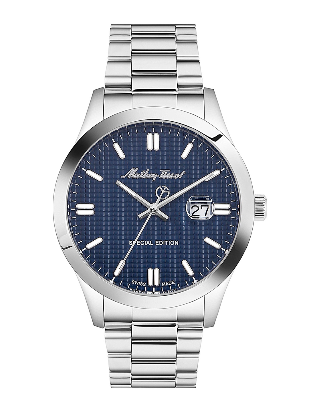 

Mathey-Tissot Swiss Made Blue Dial Special Edition Analog Men's Watch - H452ABU