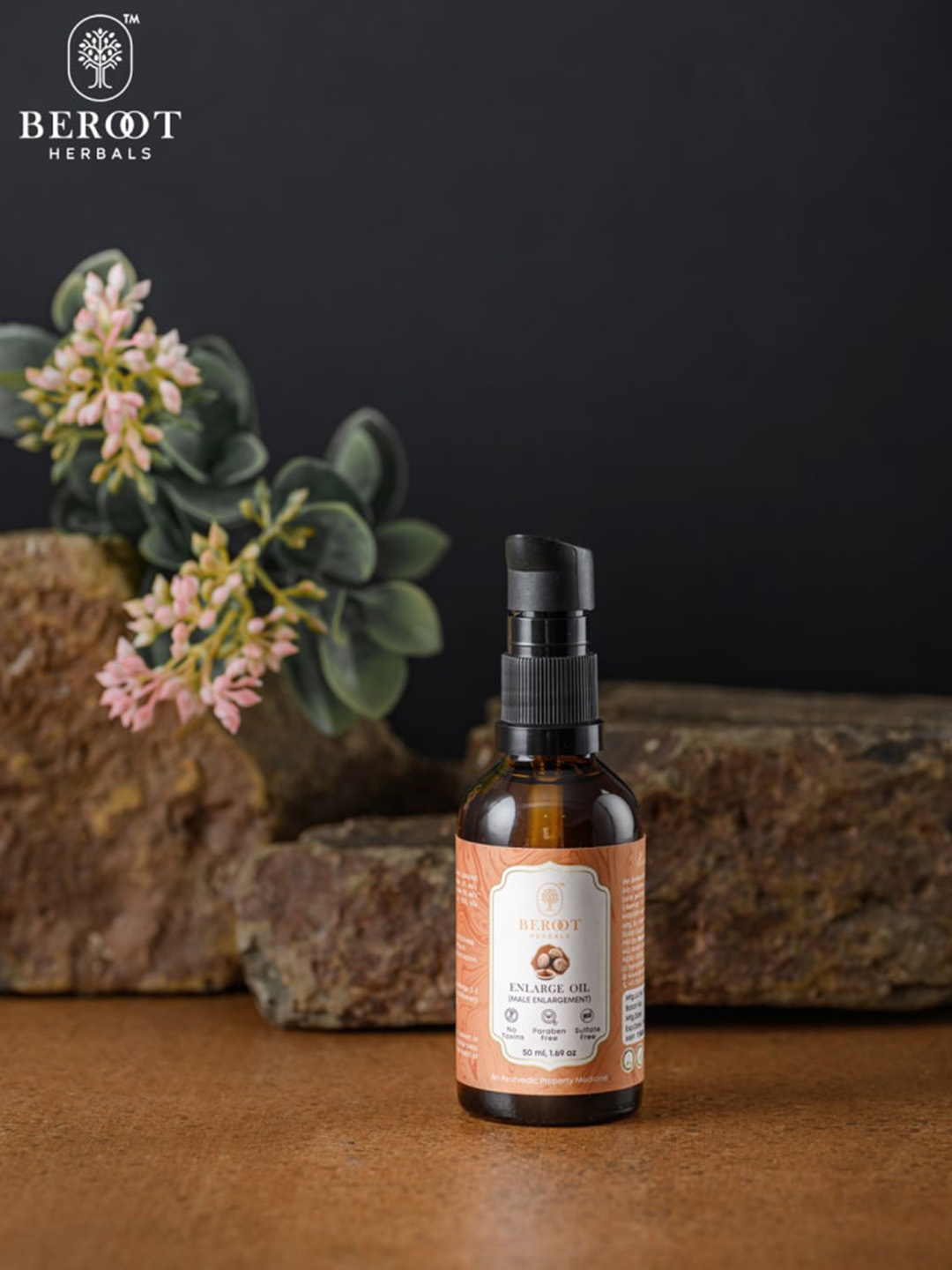 

BEROOT HERBALS Yellow Men's Massage Oil