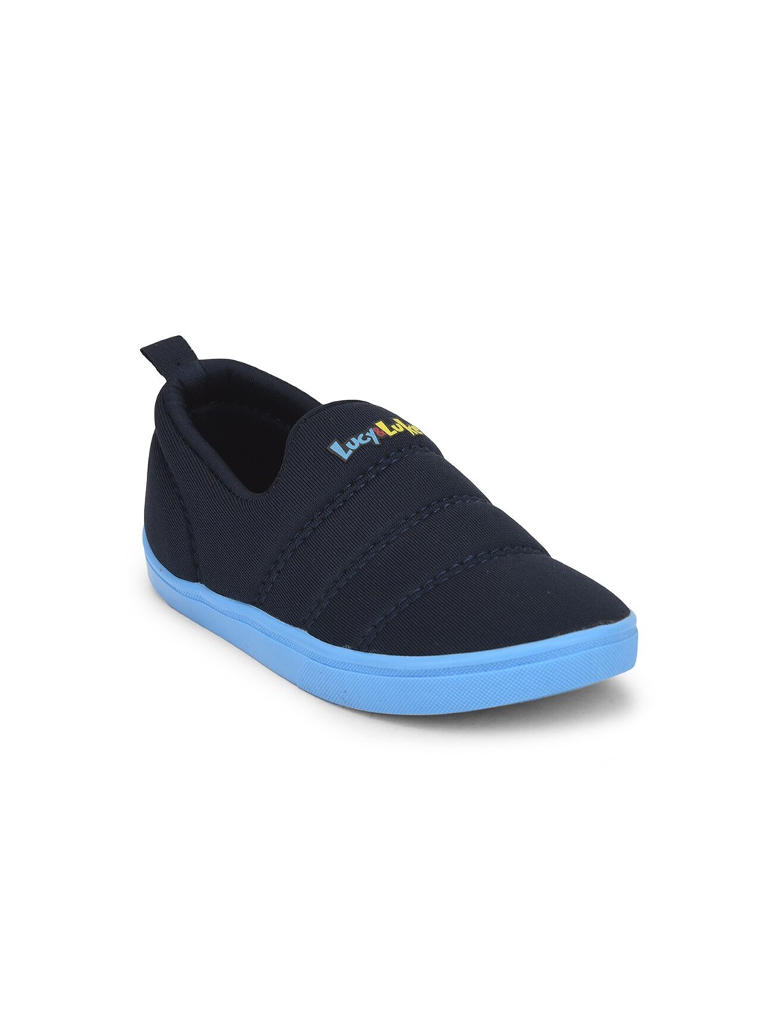 

Liberty Unisex Kids Blue Mesh Walking Non-Marking Shoes